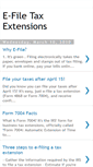 Mobile Screenshot of efile4taxes.com