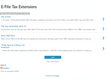 Tablet Screenshot of efile4taxes.com